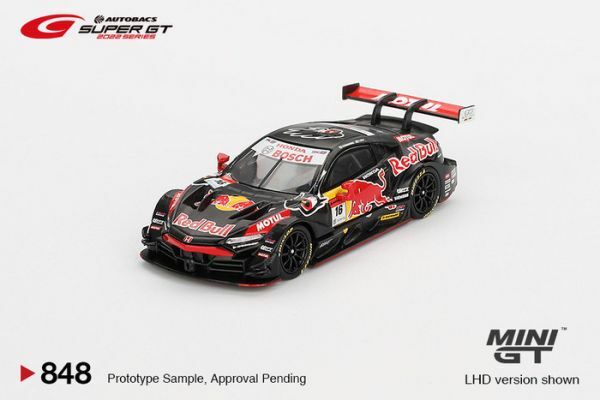 【預訂】Mini GT #848 Honda NSX-GT "Type S" GT500 #16 "Red Bull Motul Mugen NSX-GT" Team Red Bull Mugen 2022 Super GT Series / Super GT Blister Packaging