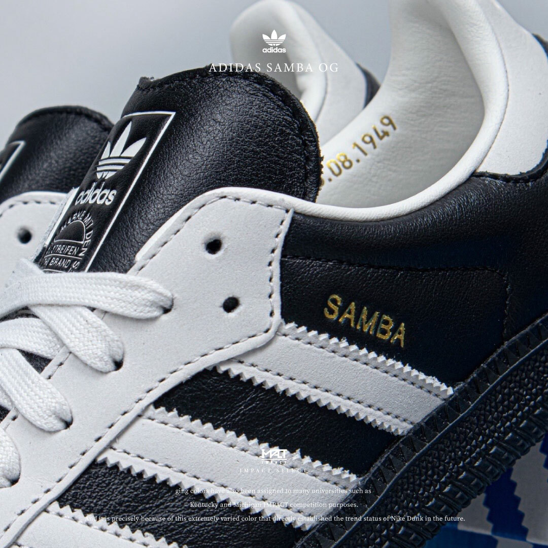 Adidas Samba OG 黑金 75週年 限定款 JP5282