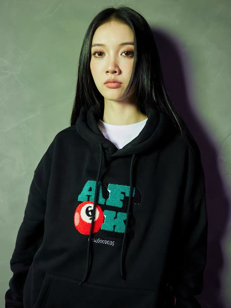 AFGK 六周年毛巾刺繡 帽T A FEW GOOD KIDS