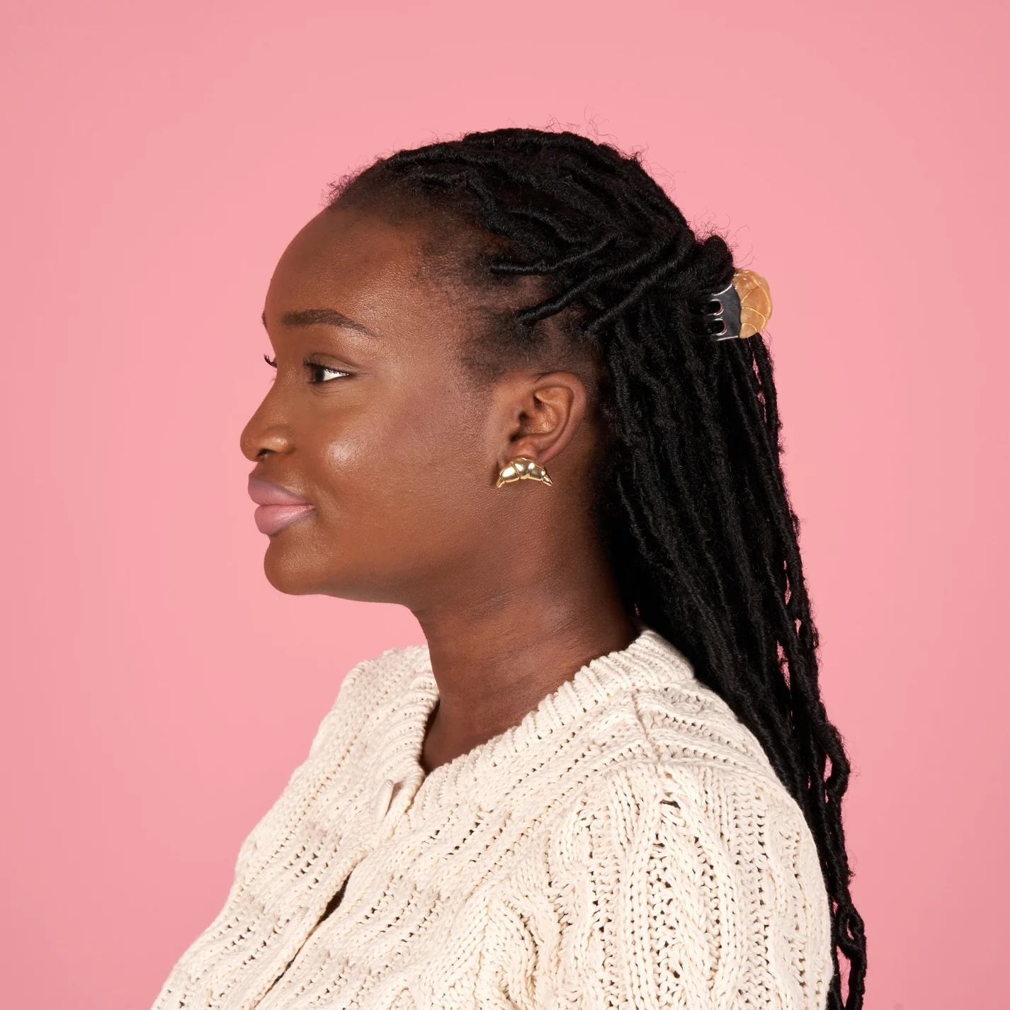 CROISSANT MINI HAIR CLAW｜Coucou Suzette