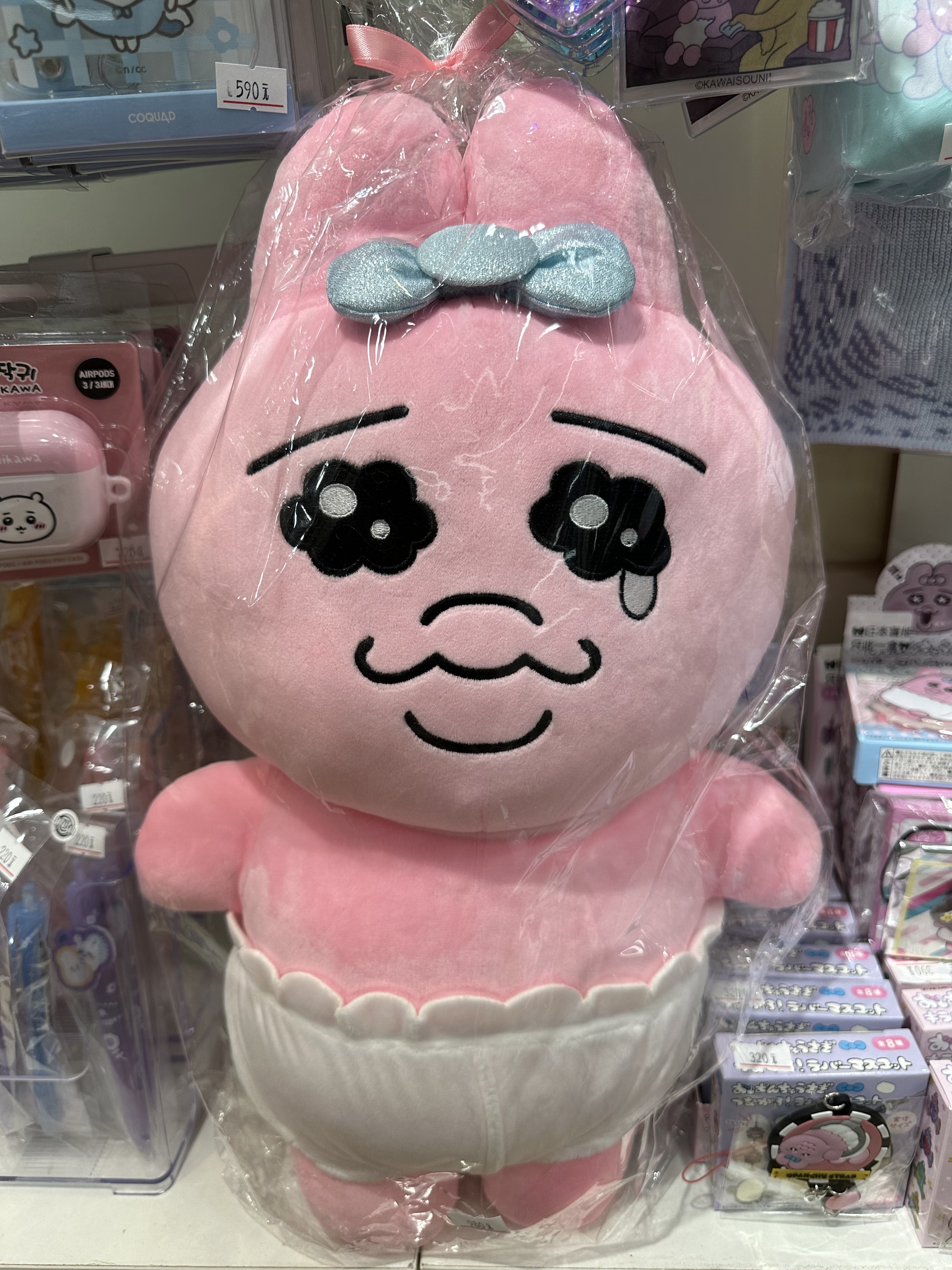 韓國限定 內褲兔 OPANCHU USAGI 基本高度35cm 連耳朵42cm 可愛娃娃