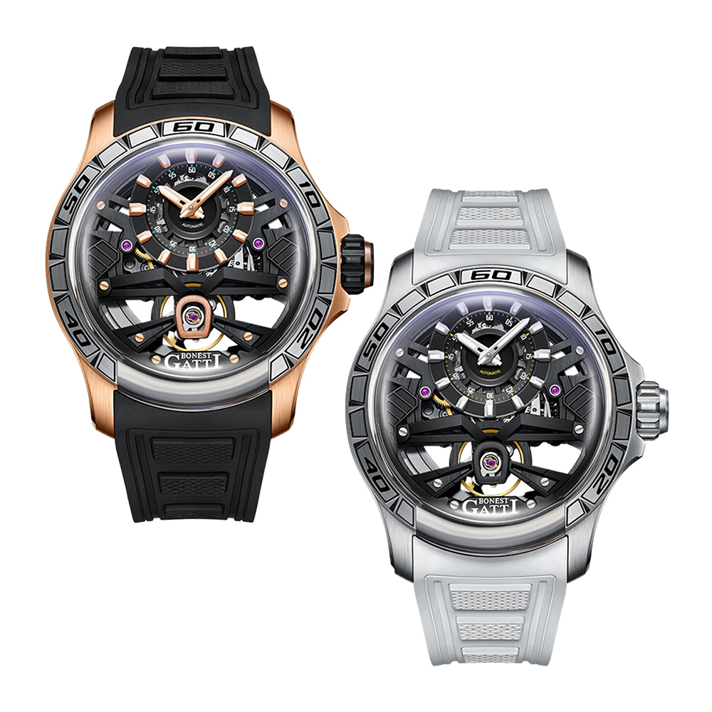 【Bonest Gatti】 太空探索系列 BG4004 鋼帶錶 機械錶 德國機械錶 德國手錶 鏤空錶
