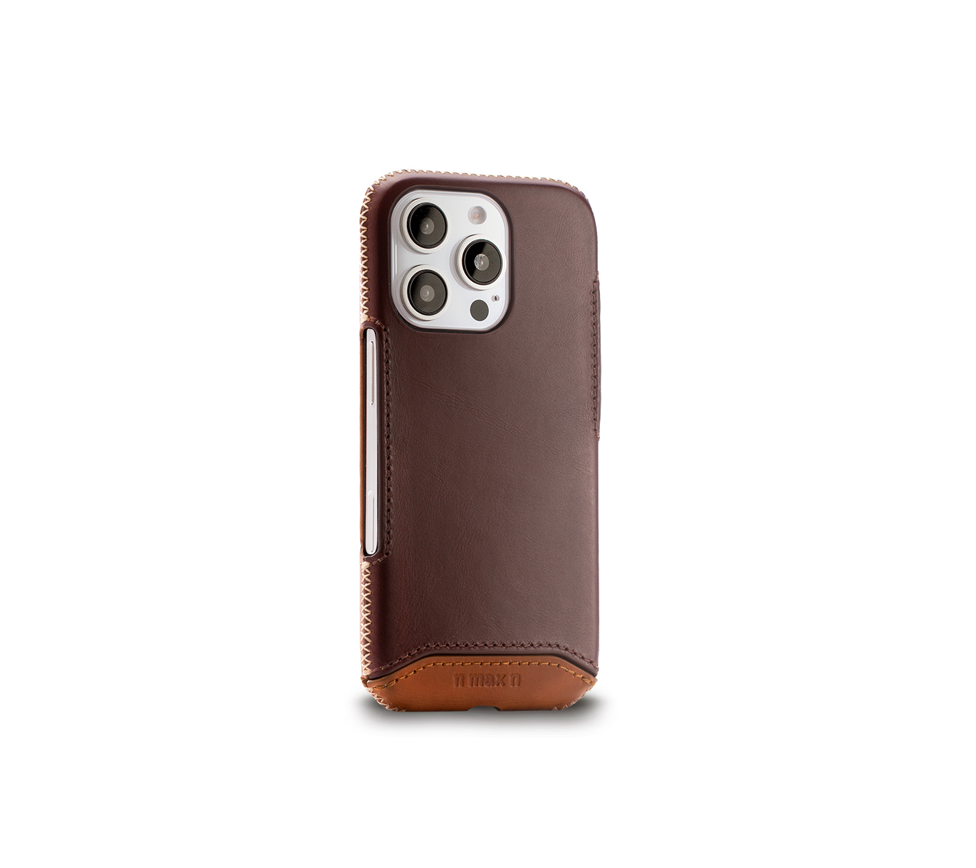 iPhone 16 Classic Series iPhone Genuine Leather Case-Chocolate