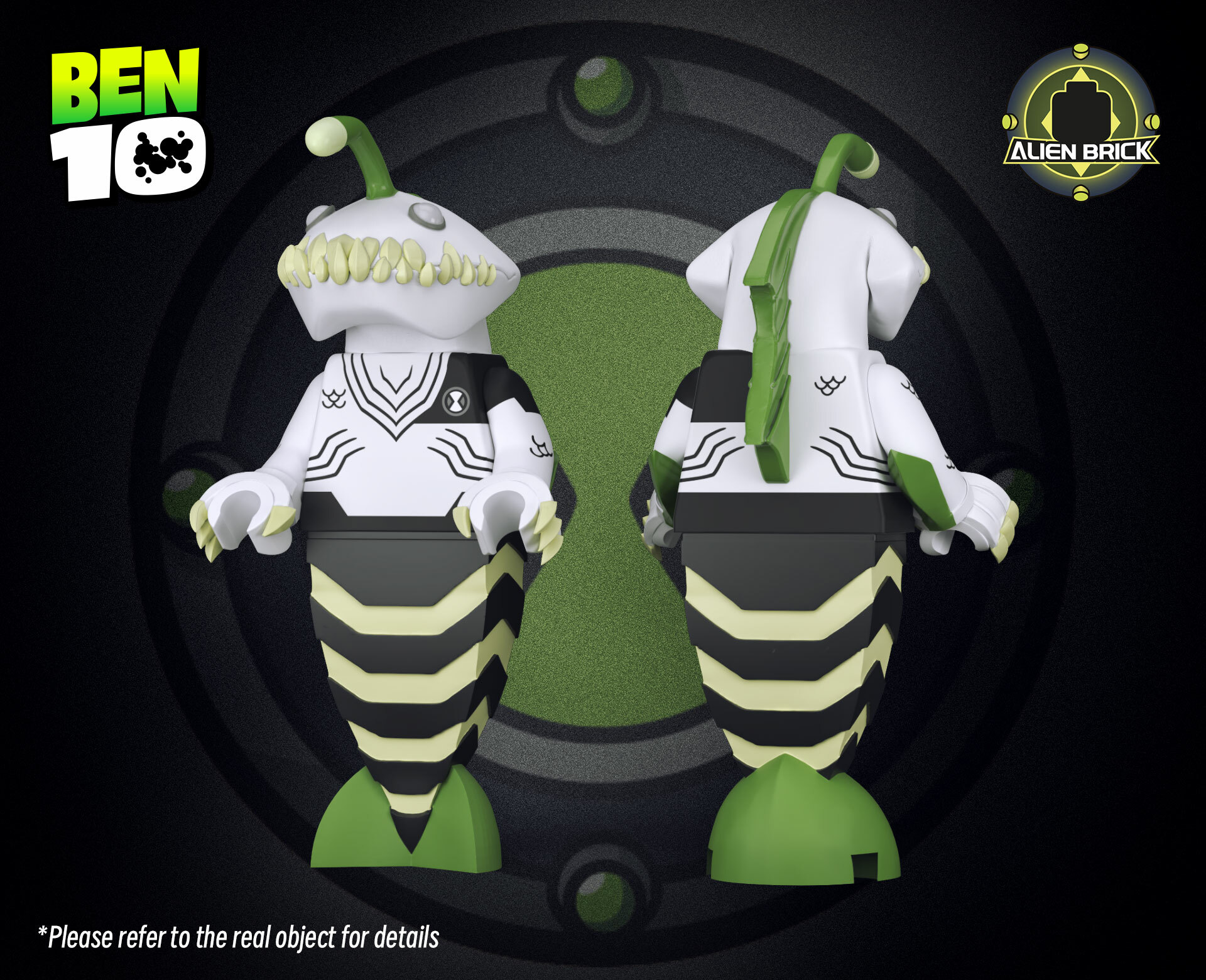 [Alien Brick][In Stock] Ben 10 - Ripjaw [PADprinted]
