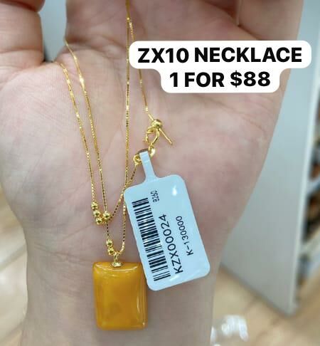 (PO) ZX10 NECKLACE $88