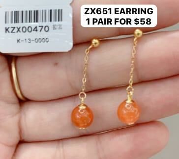 (PO) ZX651 EARRING $58