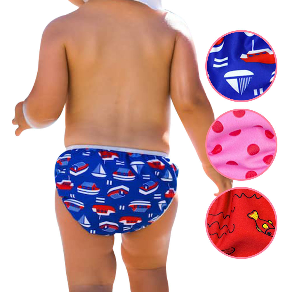 【瑞典Imse Vimse】寶寶防漏游泳尿布褲