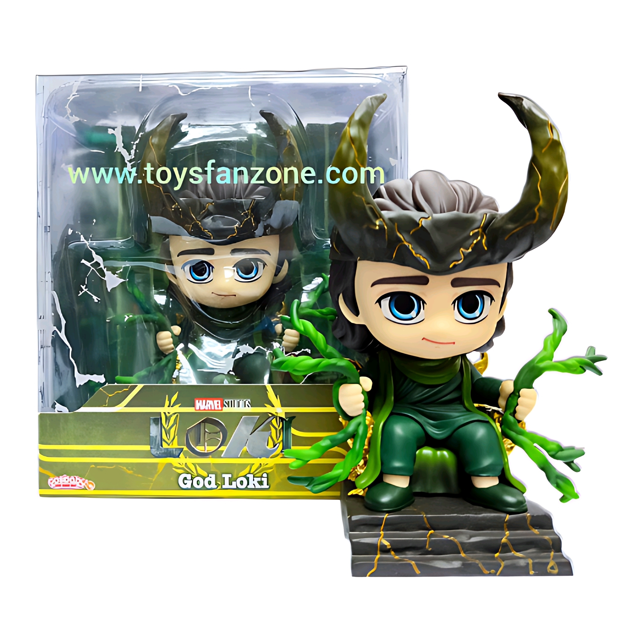 Loki bobble head top hot toys