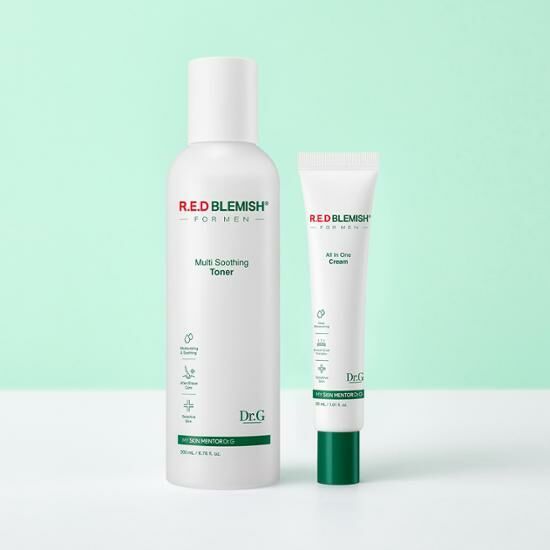 《Olive Young連線》Dr.G Red Blemish For Men All In One Fluid 200+30mL