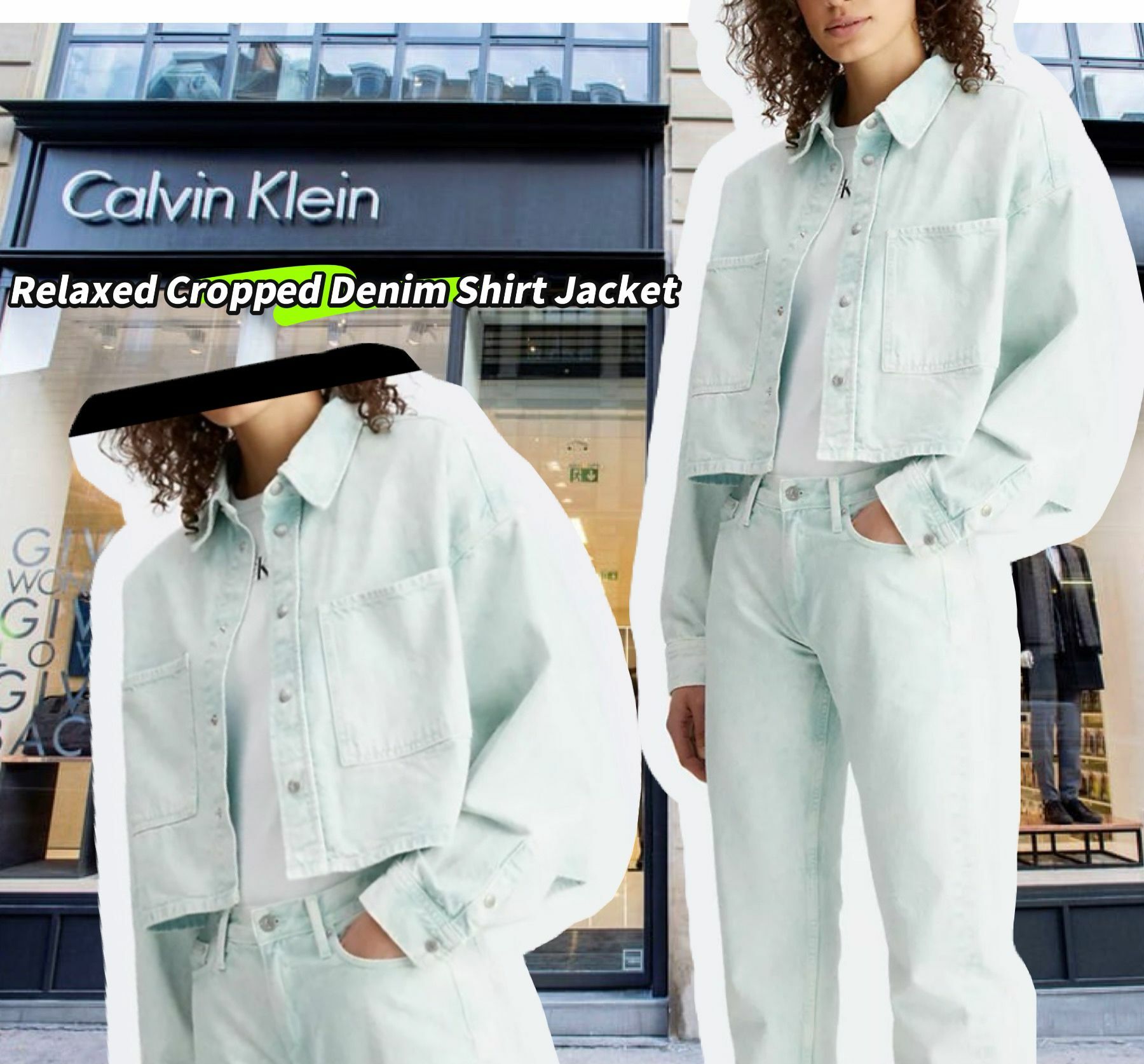 【預購】CALVIN KLEIN Denim G090914 女裝外套