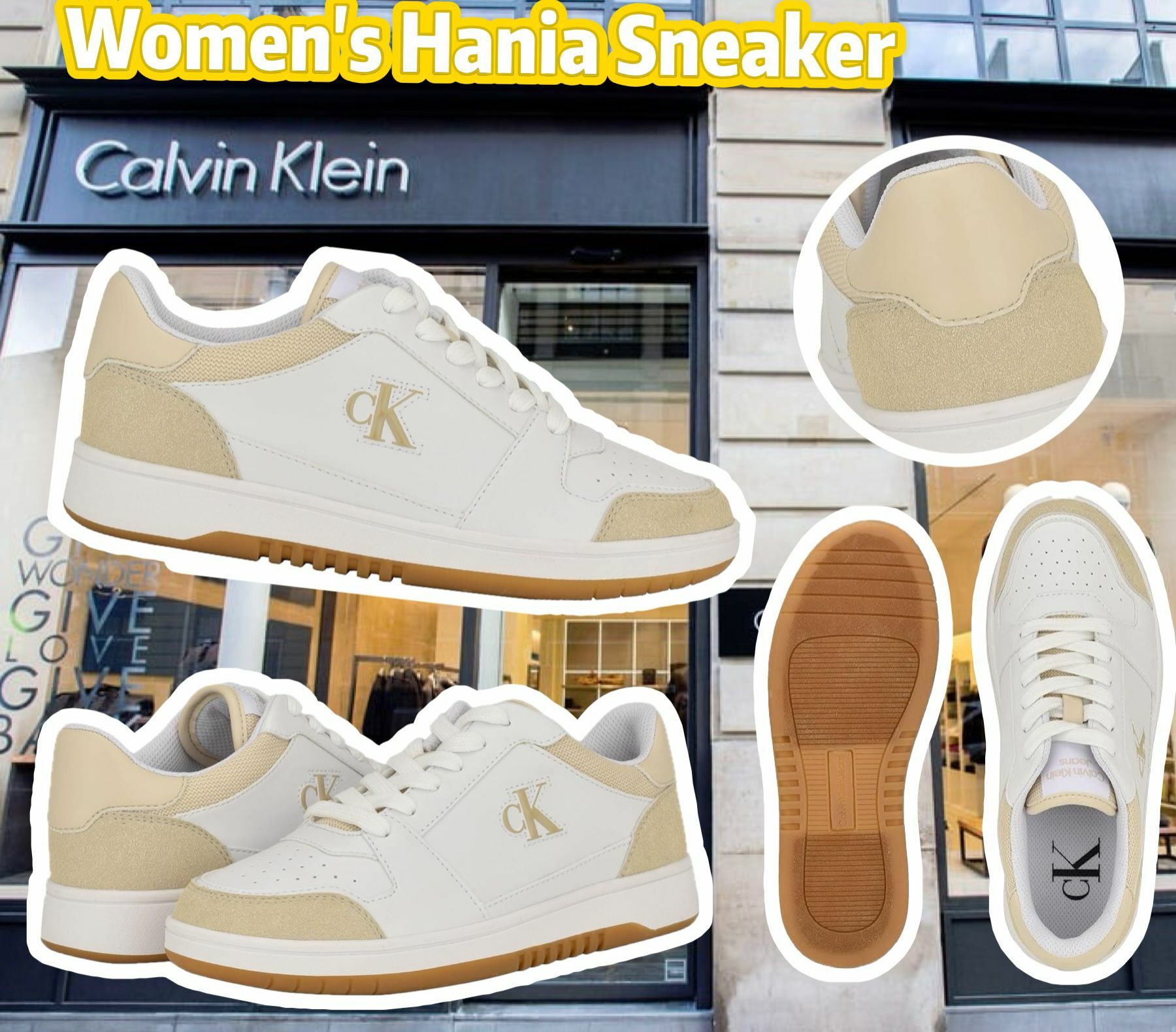 【預購】CALVIN KLEIN Hania G090922 女裝運動鞋