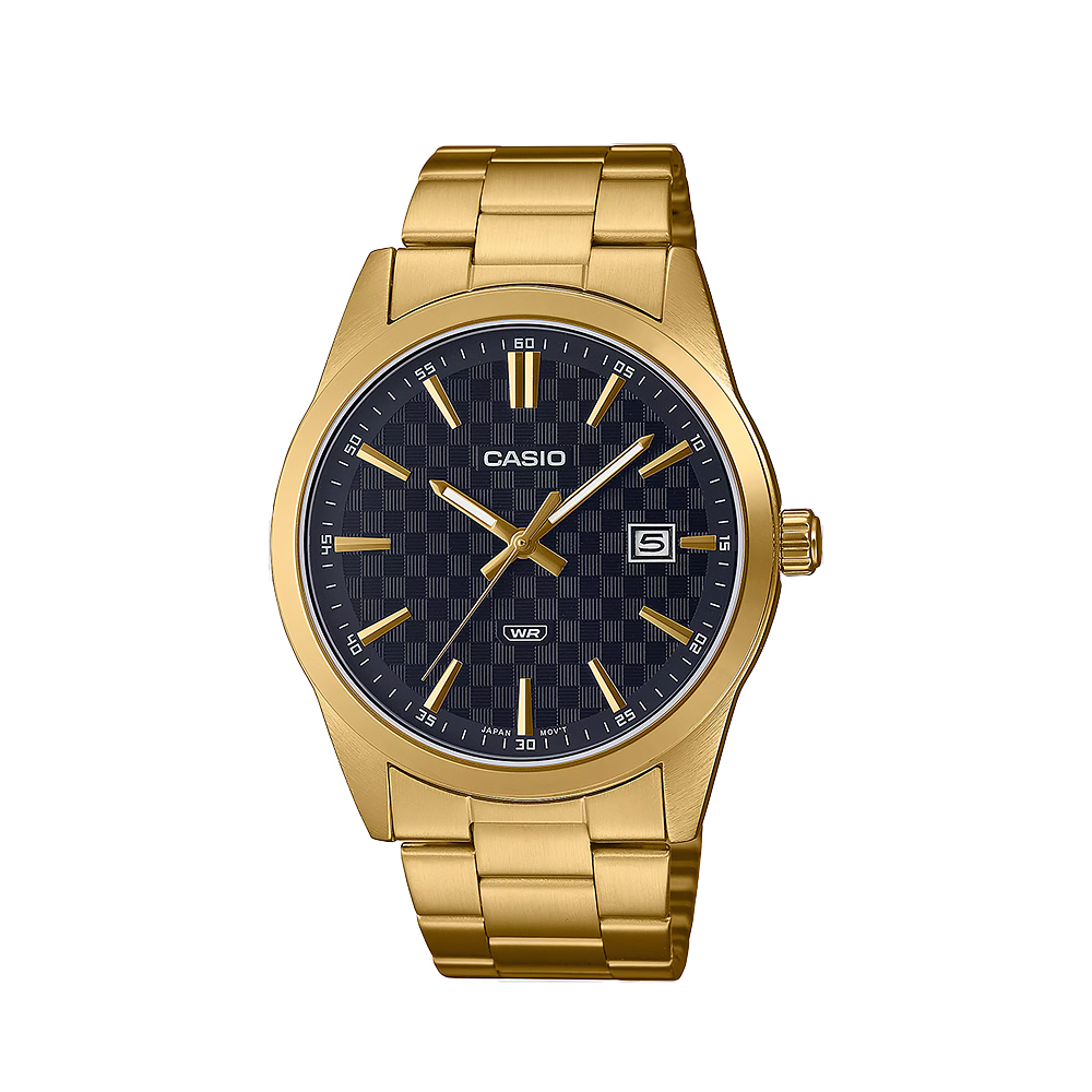 【CASIO】MTP-VD03G 3年電池 帶日期 防水30米 日本機芯 不鏽鋼腕錶-