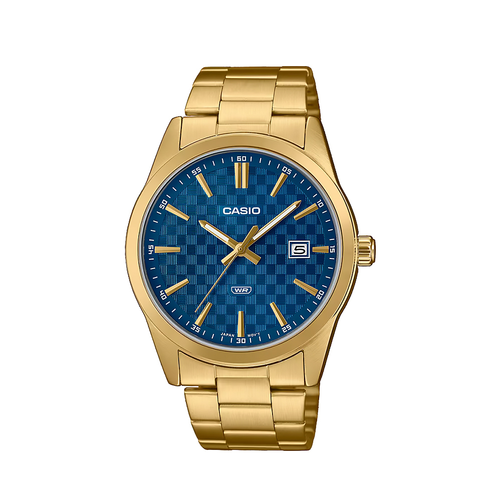 【CASIO】MTP-VD03G 3年電池 帶日期 防水30米 日本機芯 不鏽鋼腕錶-