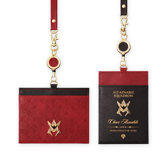 216788 Pbandai 預訂 2024/12月 機動戦士ガンダム　シャア専用ICIDカードケース（全2種）