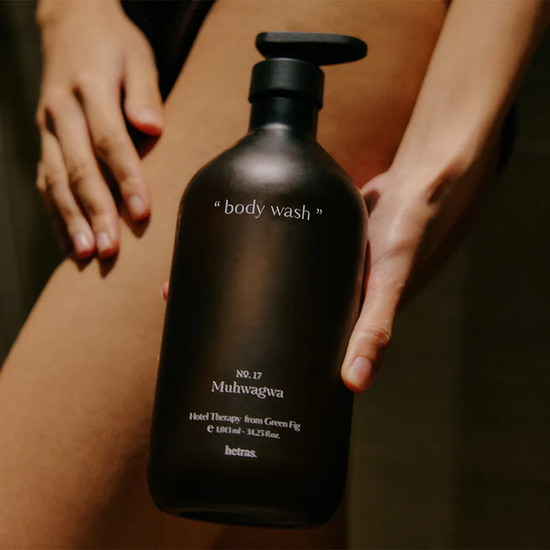 韓國hetras. 飯店療癒沐浴乳