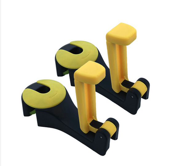 Popular model [1 pair set] car hook, seat back hook, hook bracket 2-in-1 [Please contact customer service to confirm the delivery color after placing the order]