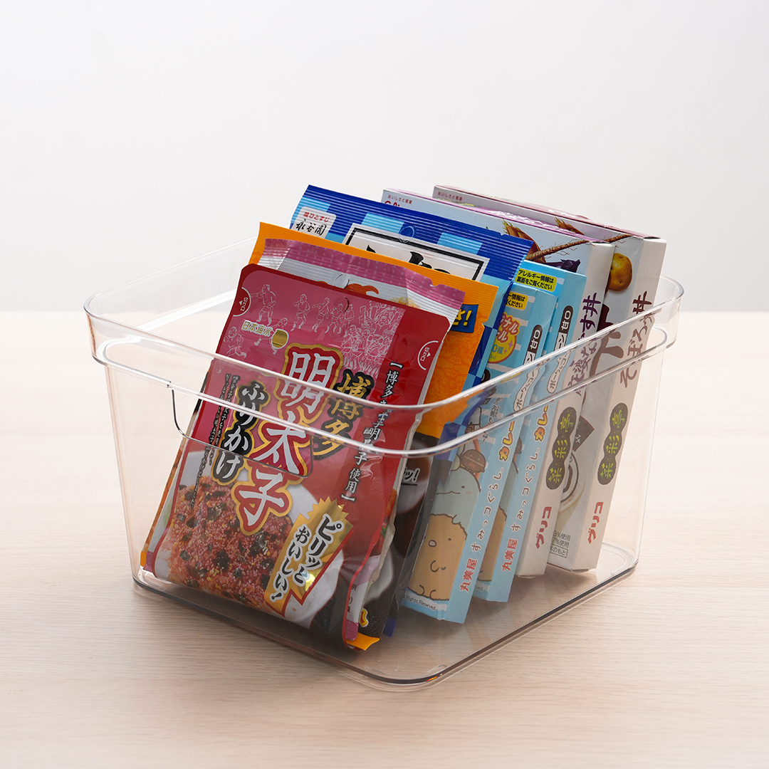 透明收納盒/22x14.5x22cm