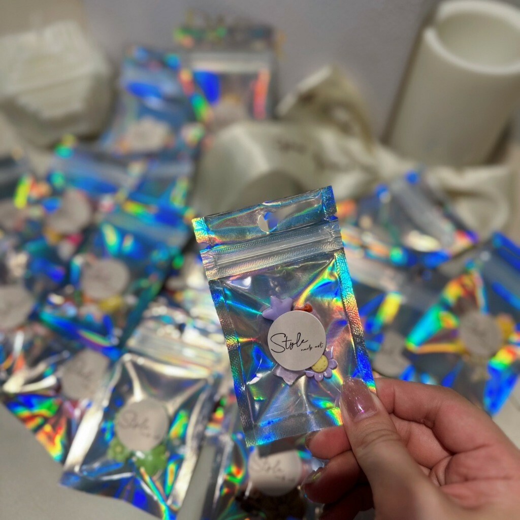 5入混款美甲飾品