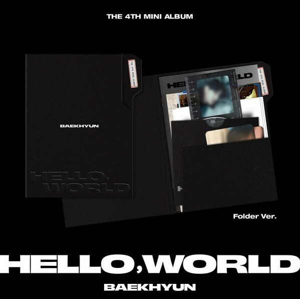 (EXO) BAEKHYUN ~ 4th Mini Album Hello World (Folder Version)