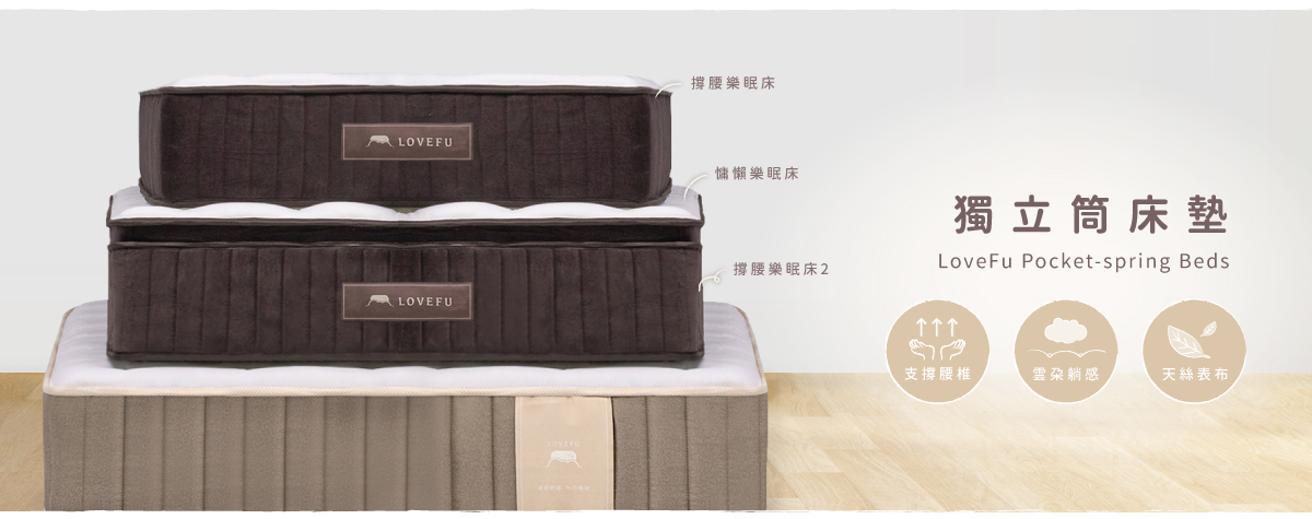 LOVEFU獨立筒床墊比較