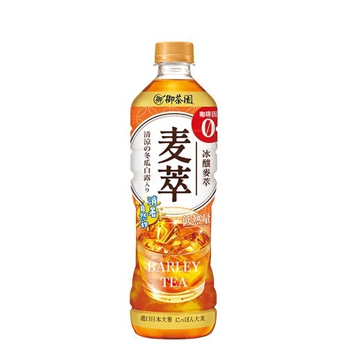 【御茶園】麥萃冰釀麥茶低熱量590mlx4瓶