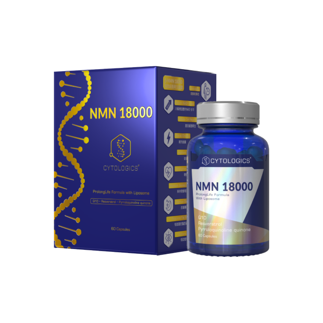 CYTOLOGICS 伊胞樂 LIPOSOME β-NMN 18000 黃金版(60粒)