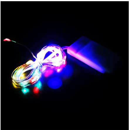 New LED copper wire string lights (waterproof color) (1 meter)