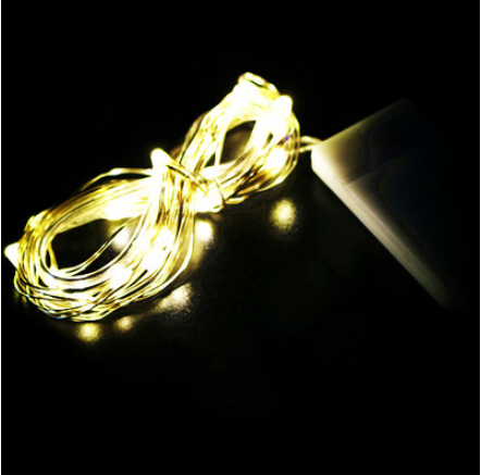 New LED copper wire string lights (waterproof warm white) (3 meters)