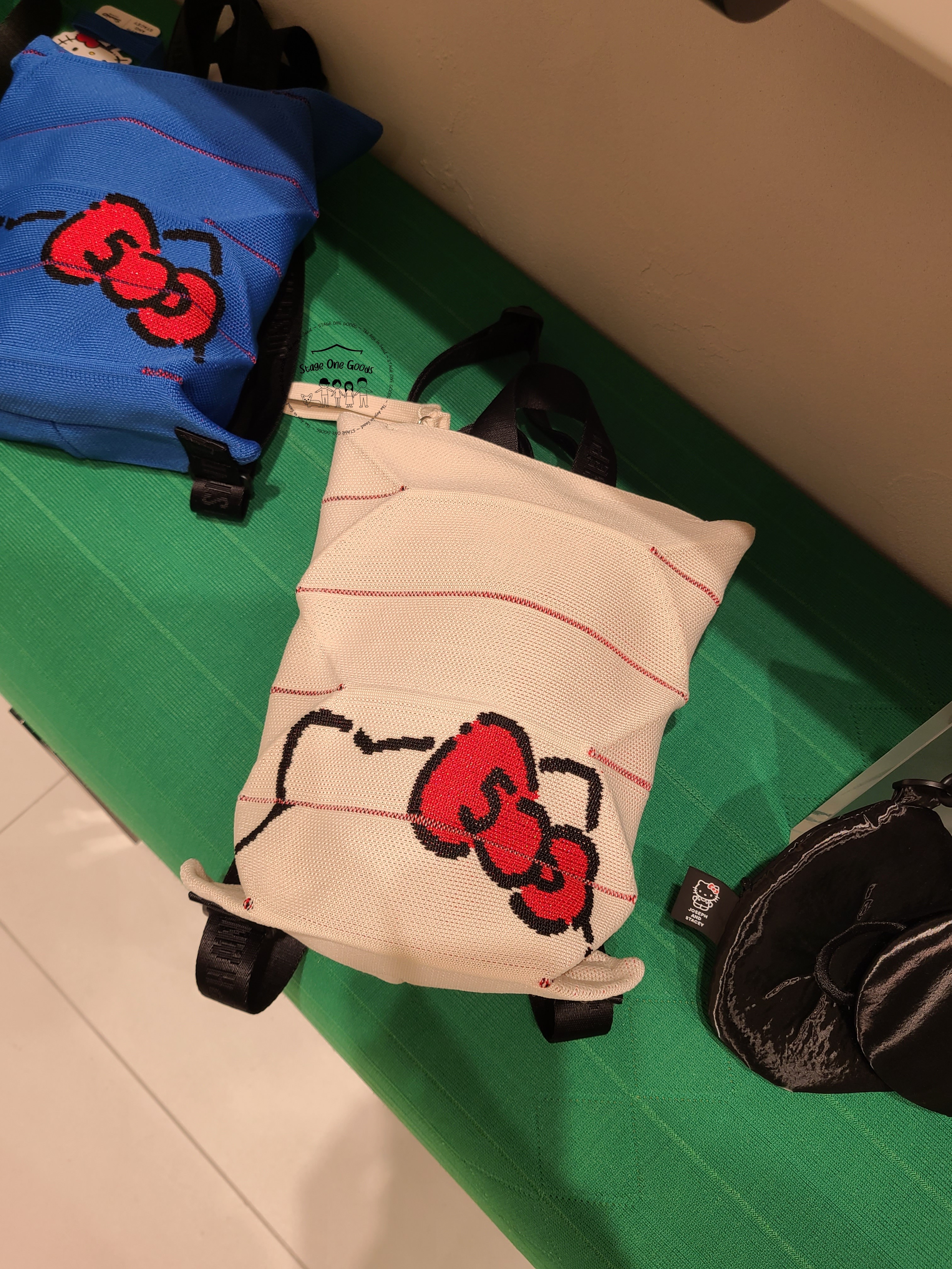 【JOSEPH&STACEY×Sanrio】Lycky Pleats Knit BackPack XS JOSEPH & STACEY X Sanrio LUCKY PLEATS KNIT BACKPACK XS
