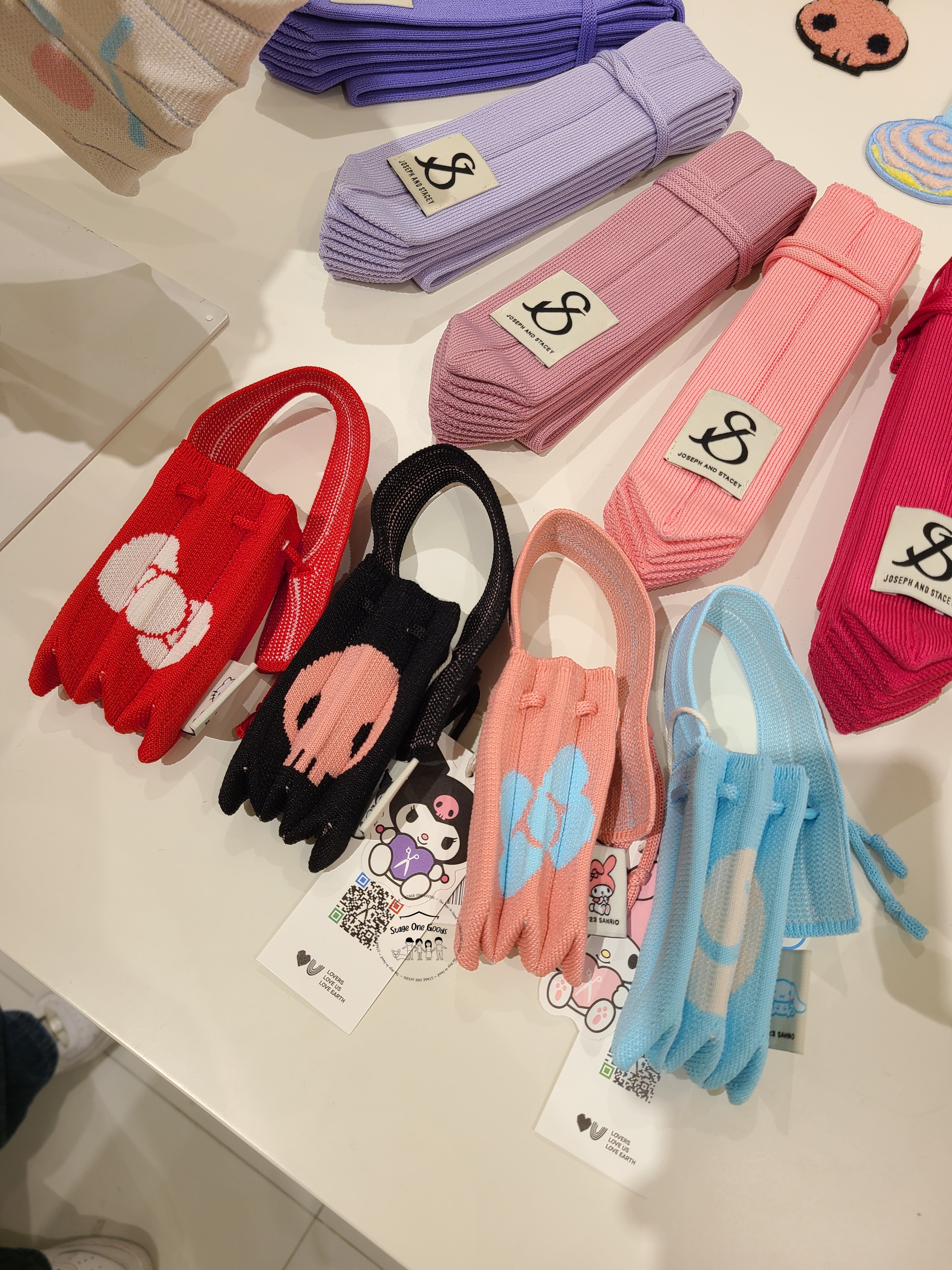 JOSEPH & STACEY X Sanrio LUCKY PLEATS KNIT NANO BAG