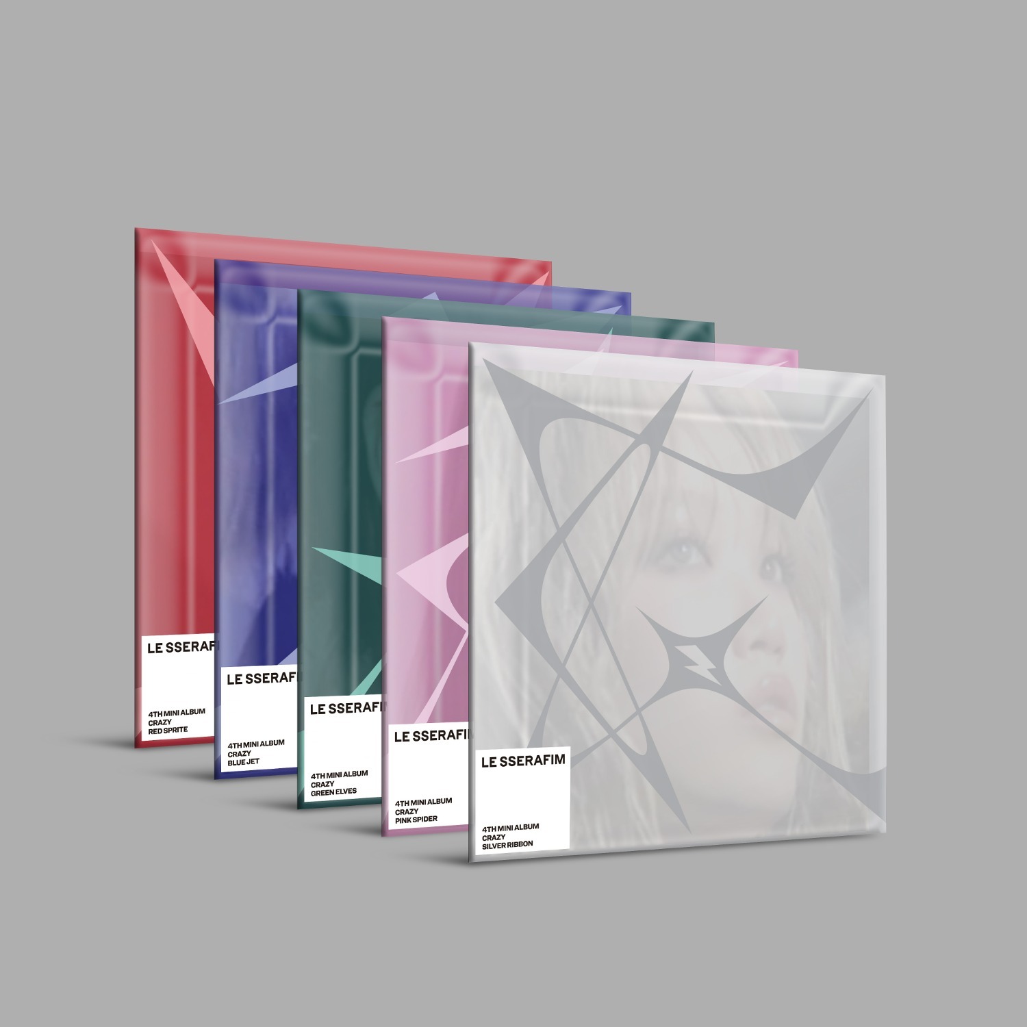 LE SSERAFIM 'CRAZY' album (COMPACT ver.) Random