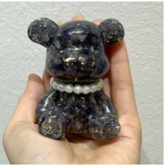 [S] GEMZ & CO MNTF AMETHYST BABY BEAR DISPLAY, V2 (V2)
