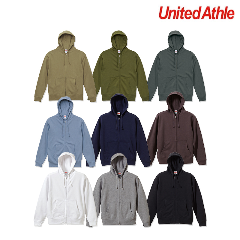 日本授權 United Athle 5213-01 運動機能內毛圈 連帽外套