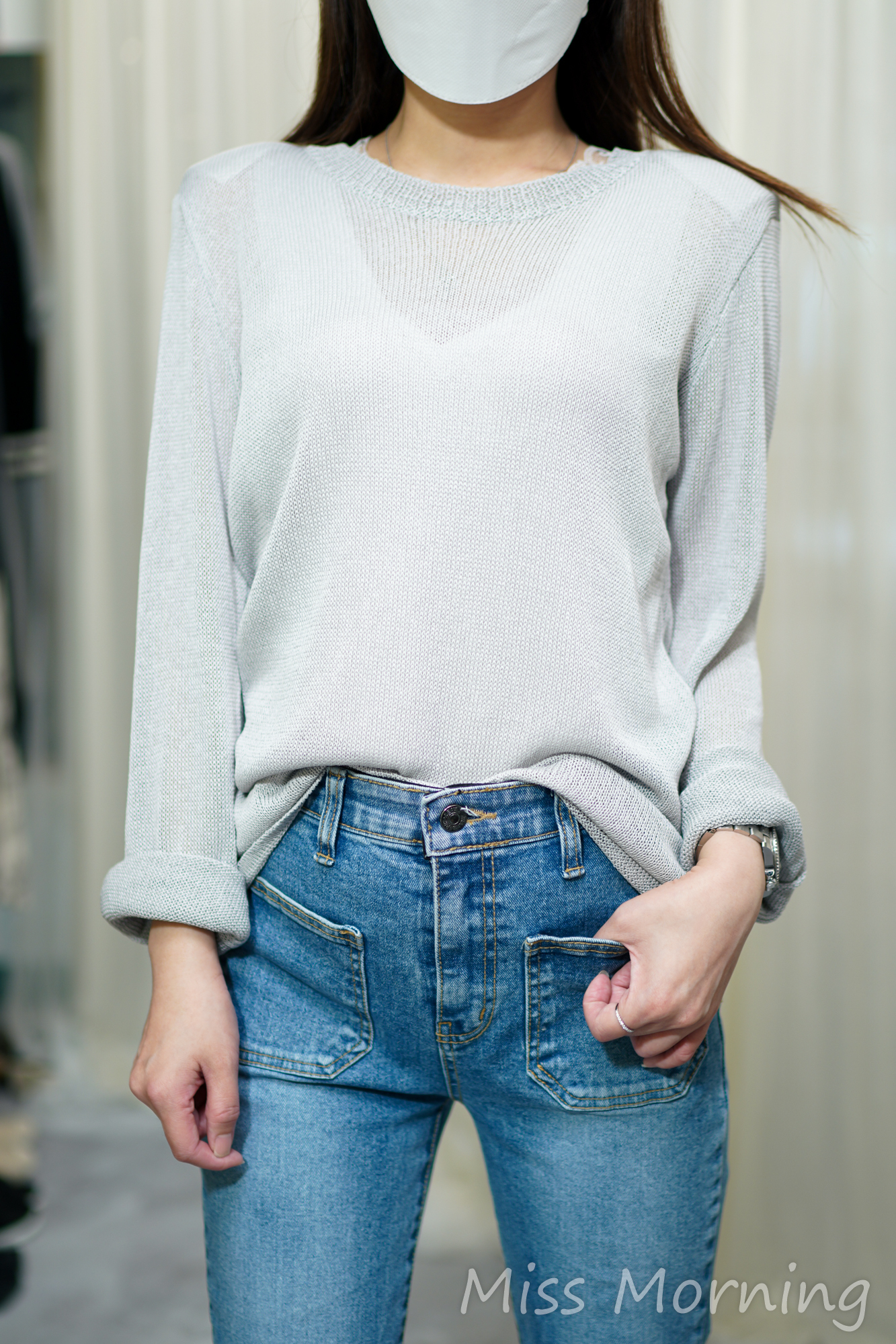 後Lace款上衣(14125)