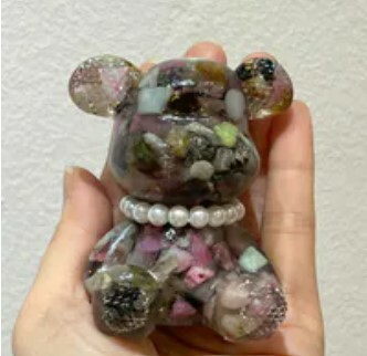 [S] GEMZ & CO MNTF TOURMALINE BABY BEAR DISPLAY, V7 (V7)