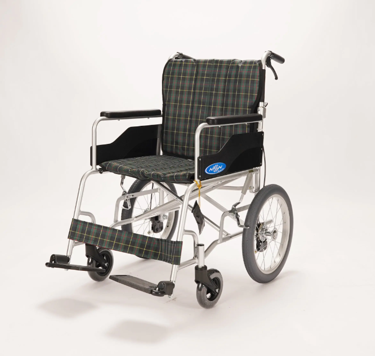 日本【Nissin】 CBU 豪華型舒適 手推輪椅 (細輪)