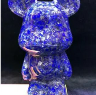 [S] GEMZ & CO MNTF LAPIS LAZULI SMALL BEAR DISPLAY, V10 (V10)
