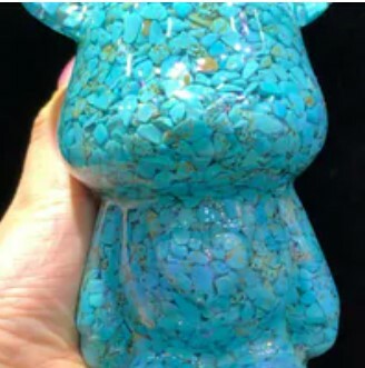 [S] GEMZ & CO MNTF BIG TURQUOISE BEAR DISPLAY, V15 (V15)