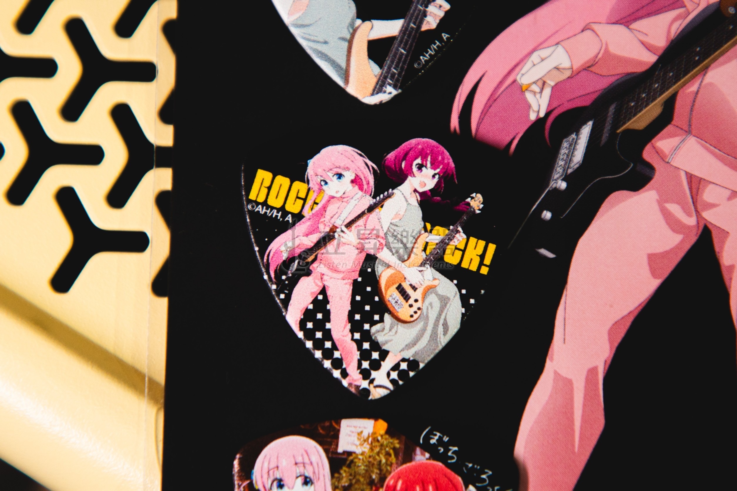 【孤獨搖滾！限量聯名款】Yamaha 孤獨搖滾 吉他彈片組 Pick 4片組 正版授權 第 6 張圖片｜三峽吉他 / Bass