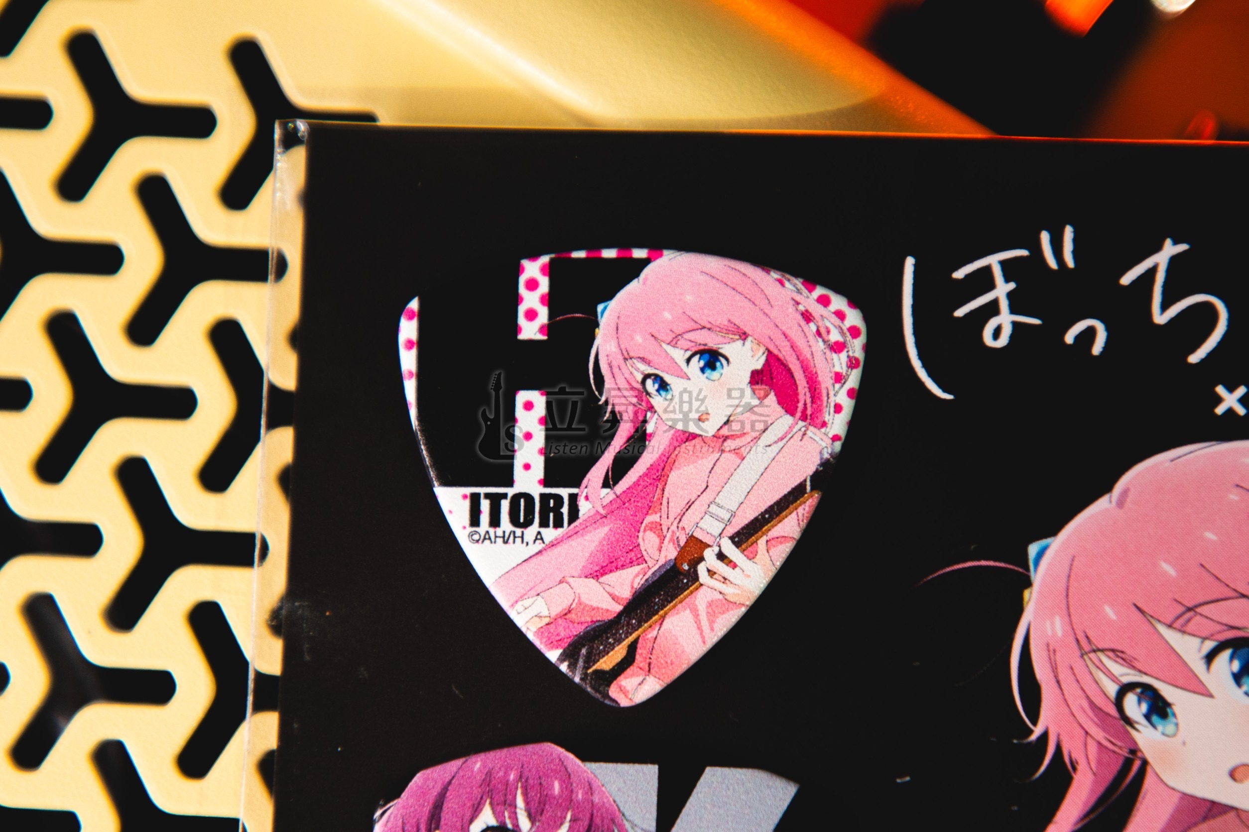 【孤獨搖滾！限量聯名款】Yamaha 孤獨搖滾 吉他彈片組 Pick 4片組 正版授權 第 4 張圖片｜三峽吉他 / Bass