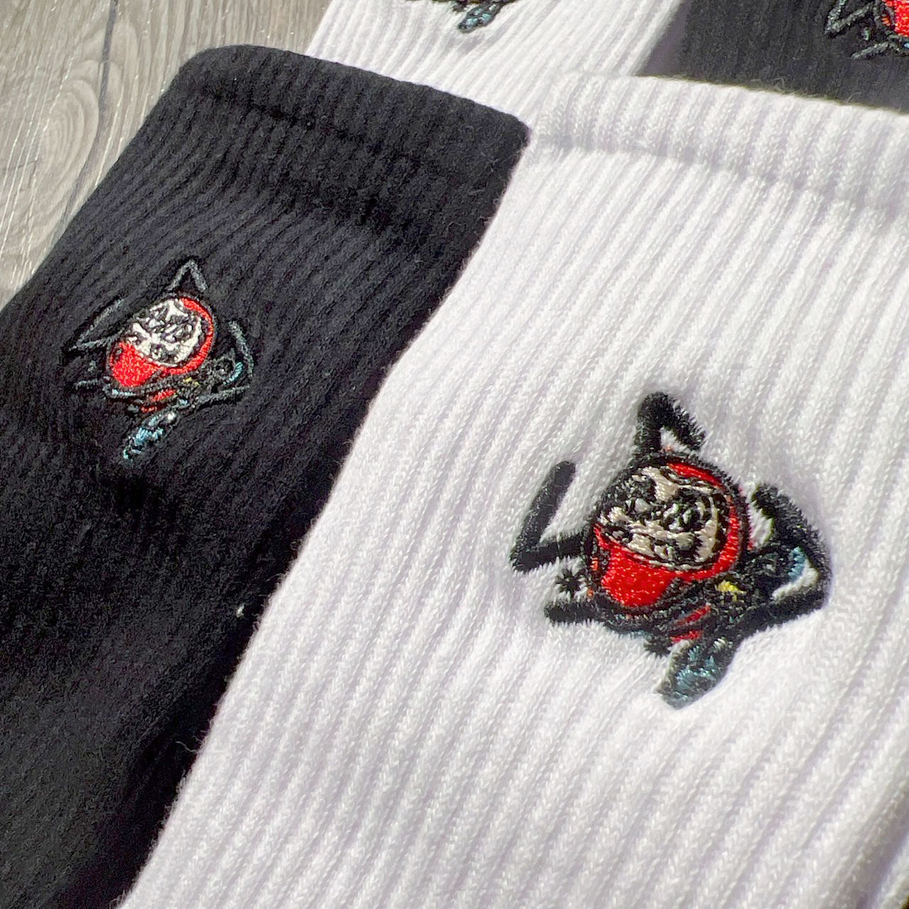 LSD達摩不倒翁刺繡長襪【SCLSD020】