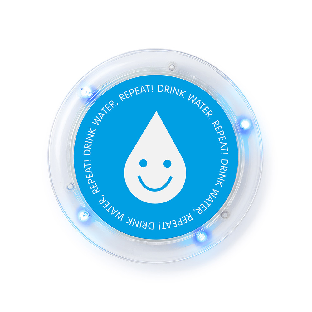 英國 Mustard 提醒喝水杯墊