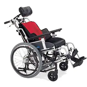 日本【Nissin】座王NA-F7高背後躺型輪椅(大輪)