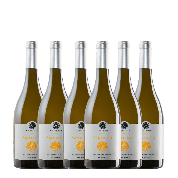 Casteani Santasso Viognier 2023 (6 bottles)