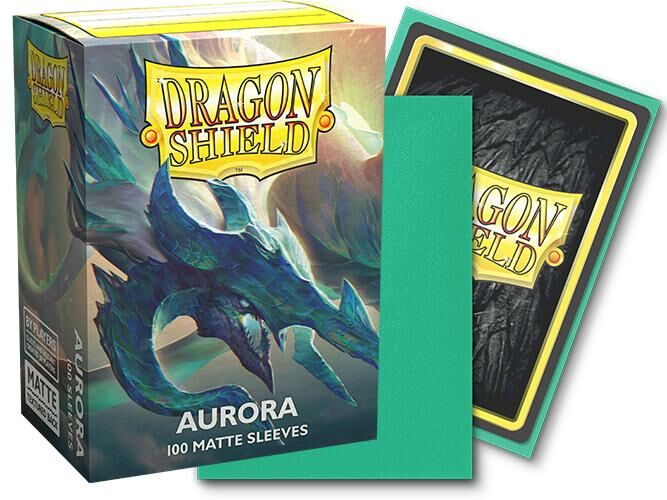 Dragon Shield Standard Size Sleeves (63x88mm) - Clear AURORA Mate (100)