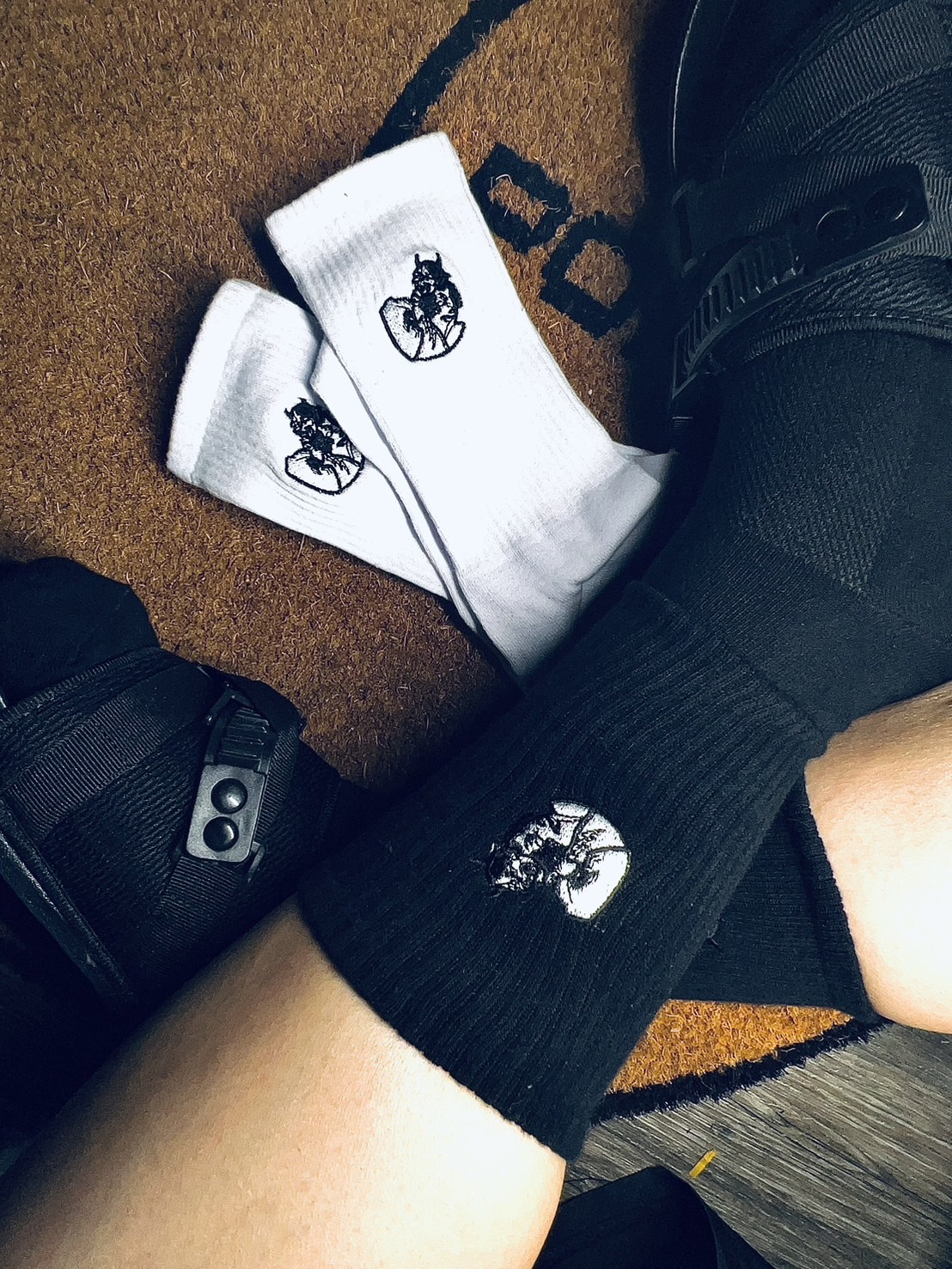 LSD日系武士刺繡長襪【SCLSD022】