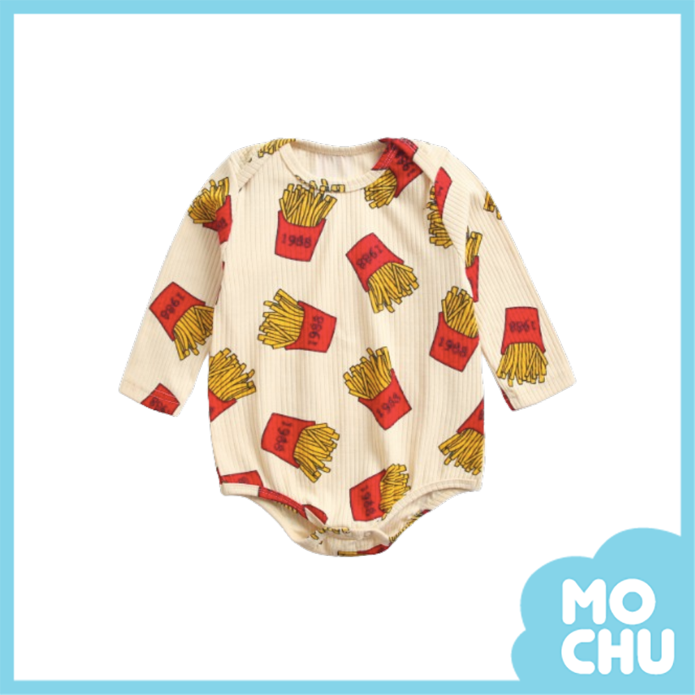 1988薯條長袖包屁衣