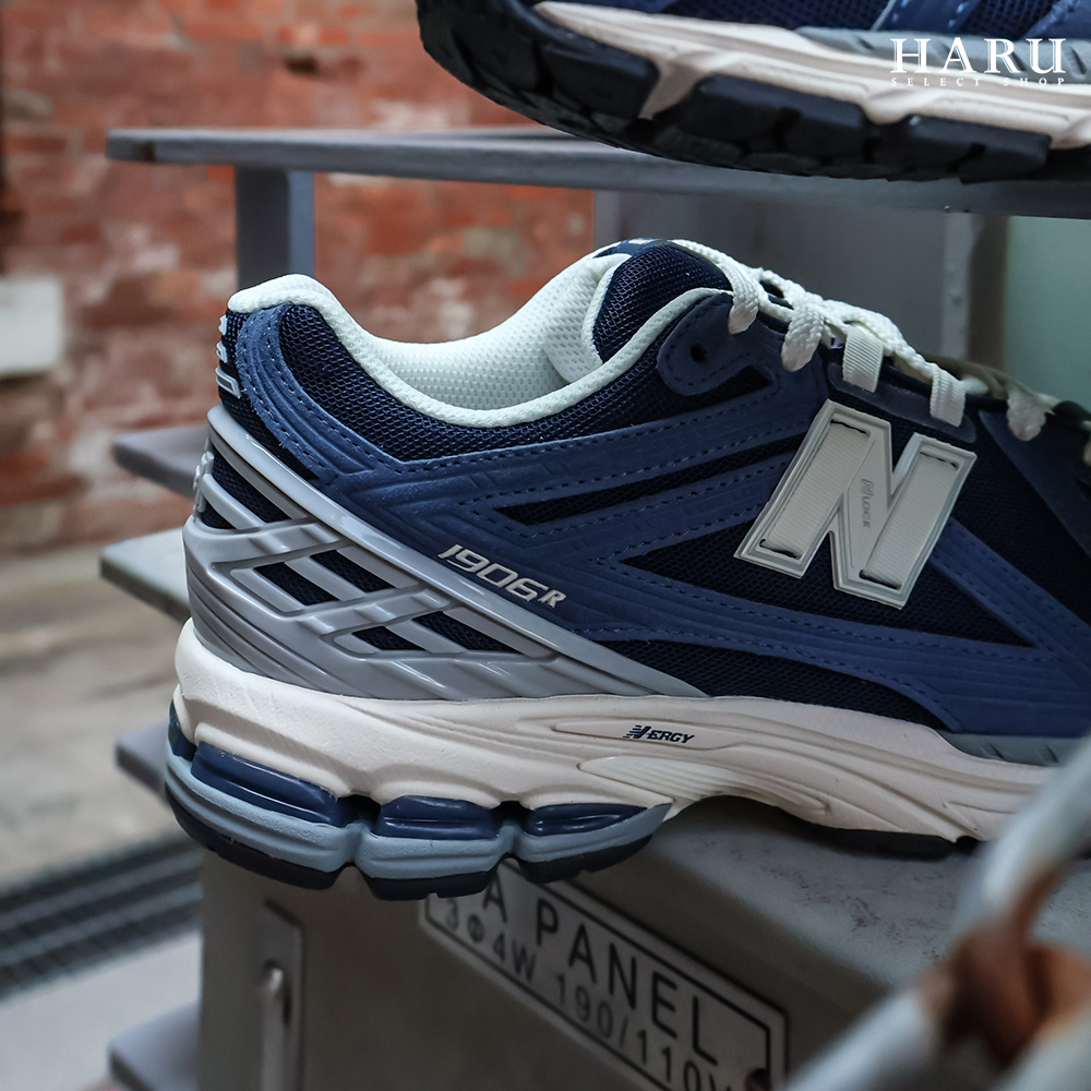 NEW BALANCE M1906 1906R 海軍藍 麂皮 皮革 異材質拼接 解構 男女同款 慢跑鞋 復古慢跑休閒鞋 M1906REI