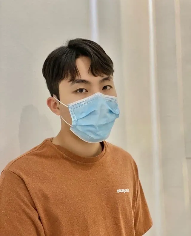 Men's perm: Korean-style texture perm.