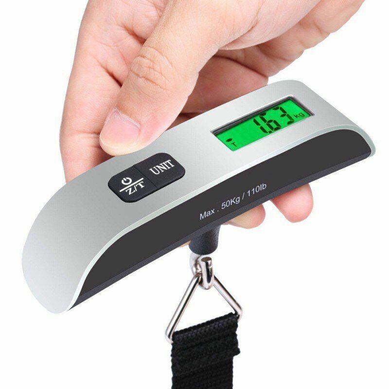 Hot recommended luggage scale electronic scale portable scale hook scale parcel scale 50KG mini crane scale portable spring crane fishing scale
